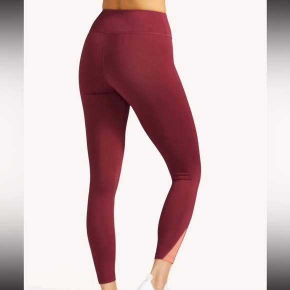 Peloton Burgundy Leggings - Picture 2 of 6